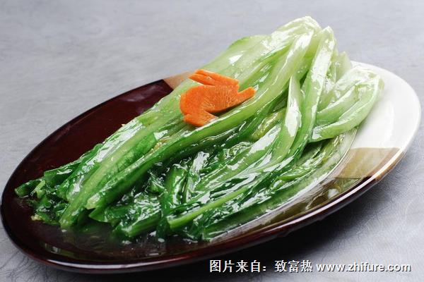 蒜蓉油麦菜的做法大全