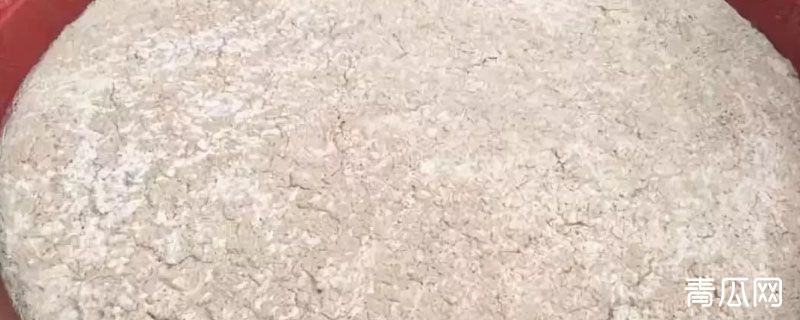 花生麸水肥的制作方法