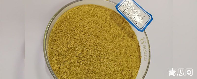 黄芩甙和黄芩苷区别