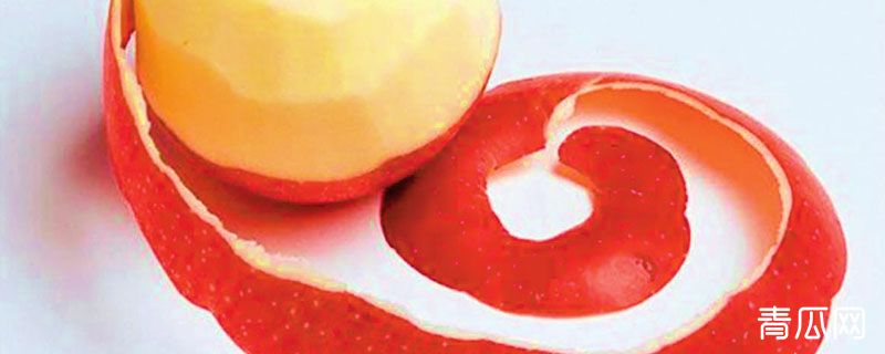 苹果皮可以做花肥吗