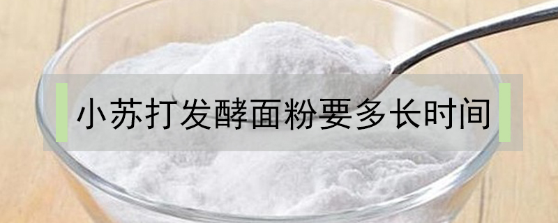 小苏打发酵面粉要多长时间