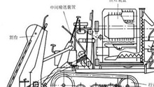 立式割台半喂入水稻联收机